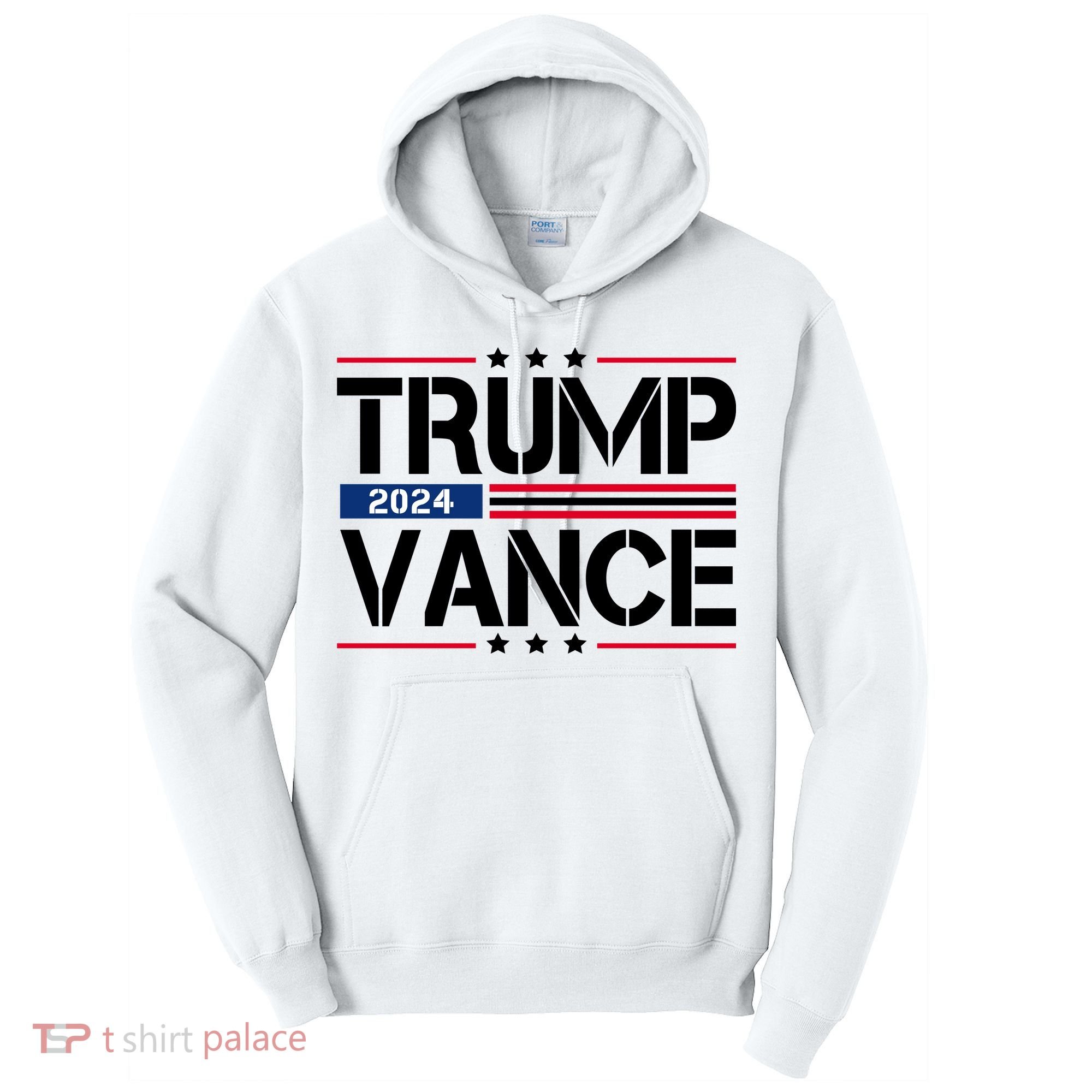 Trump Vance 2024 Usa Election Tall Hoodie