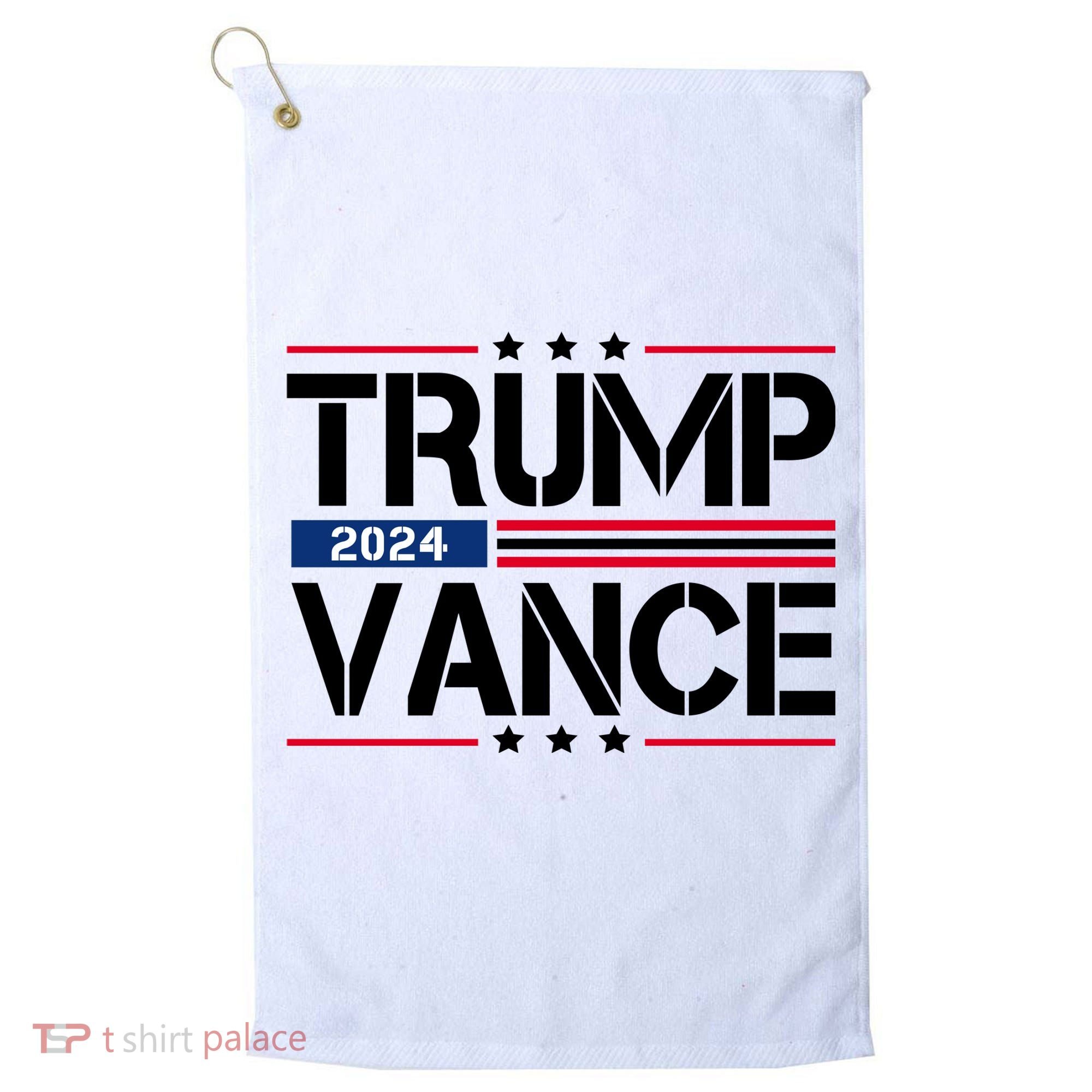 Trump Vance 2024 Usa Election Golf Towel