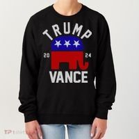 Trump Vance 2024 Republican Election Women's Sweatshirt thumb 0