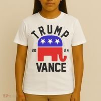 Trump Vance 2024 Republican Election T-Shirt thumb 4