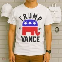 Trump Vance 2024 Republican Election T-Shirt thumb 6