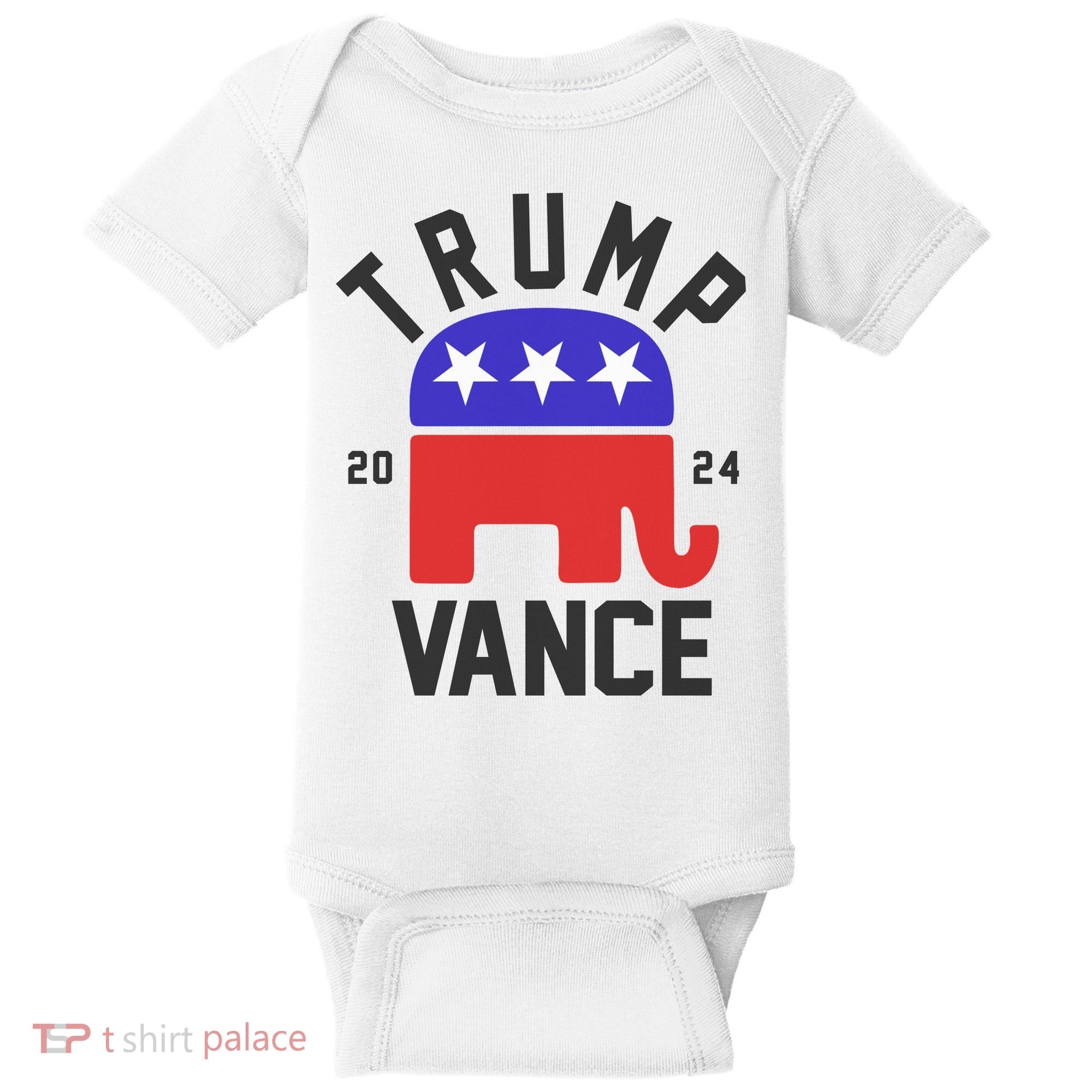 Trump Vance 2024 Republican Election Baby Bodysuit