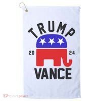 Trump Vance 2024 Republican Election Golf Towel thumb 0