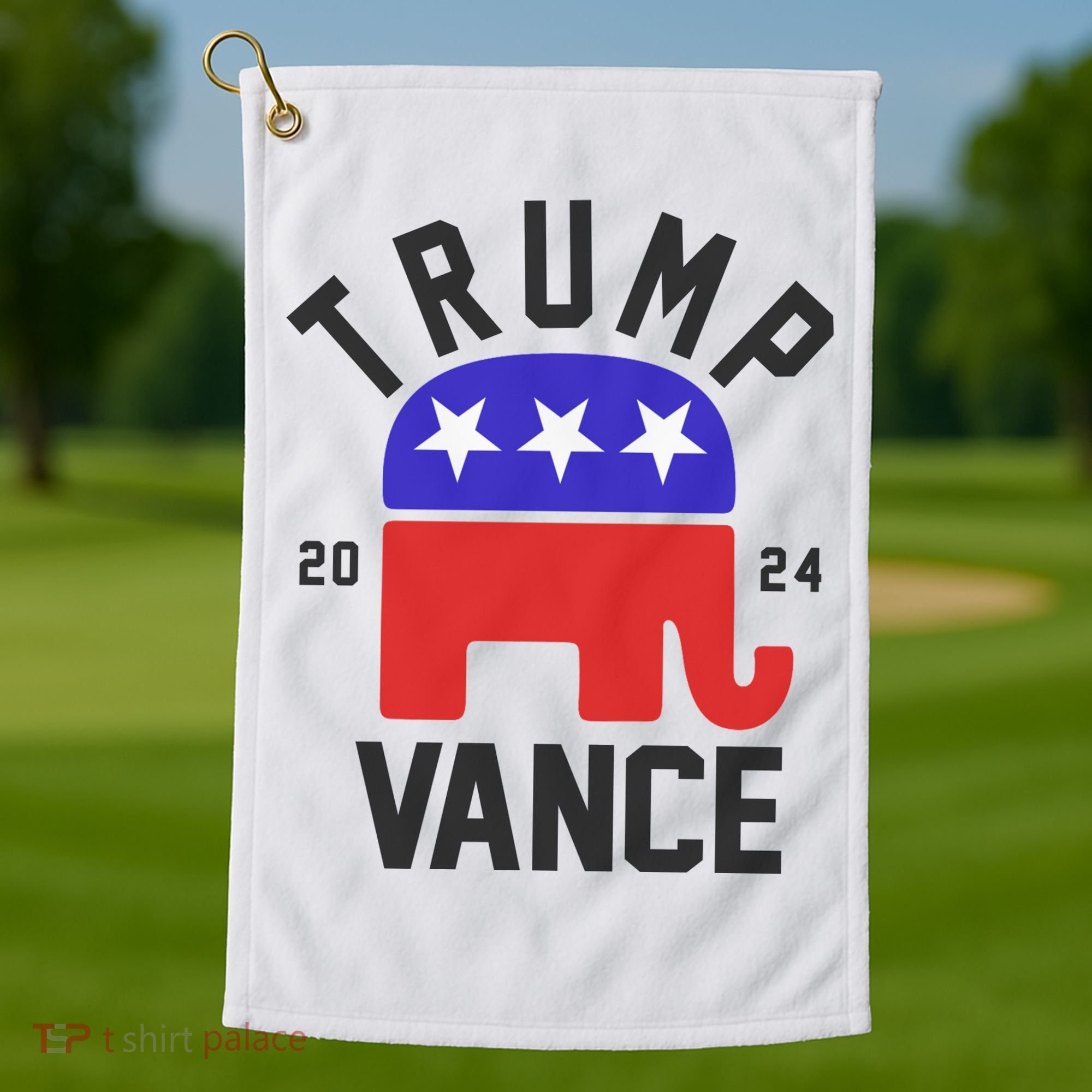 Trump Vance 2024 Republican Election Golf Towel