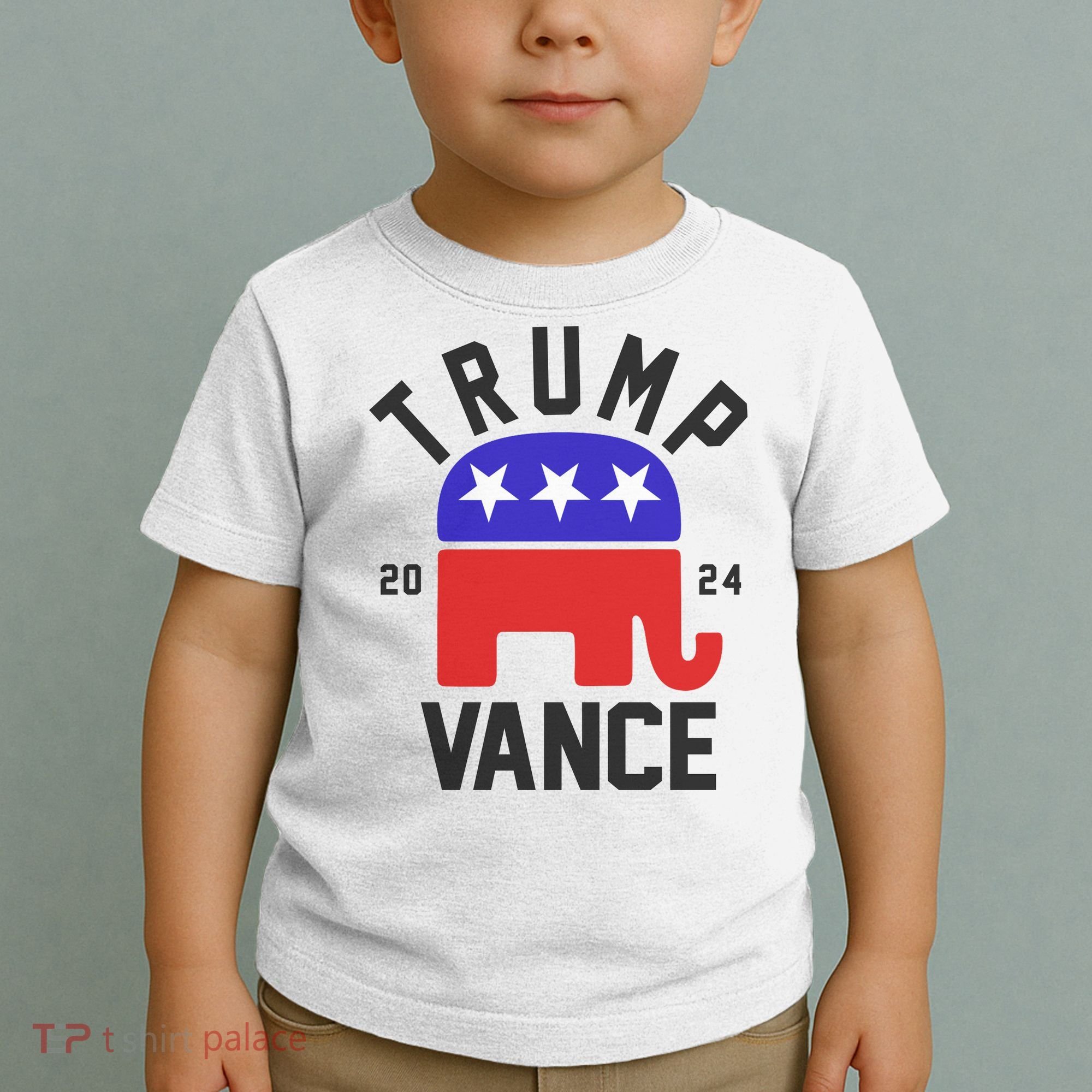 Trump Vance 2024 Republican Election Toddler T-Shirt