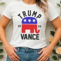 Trump Vance 2024 Republican Election Women's T-Shirt thumb 2