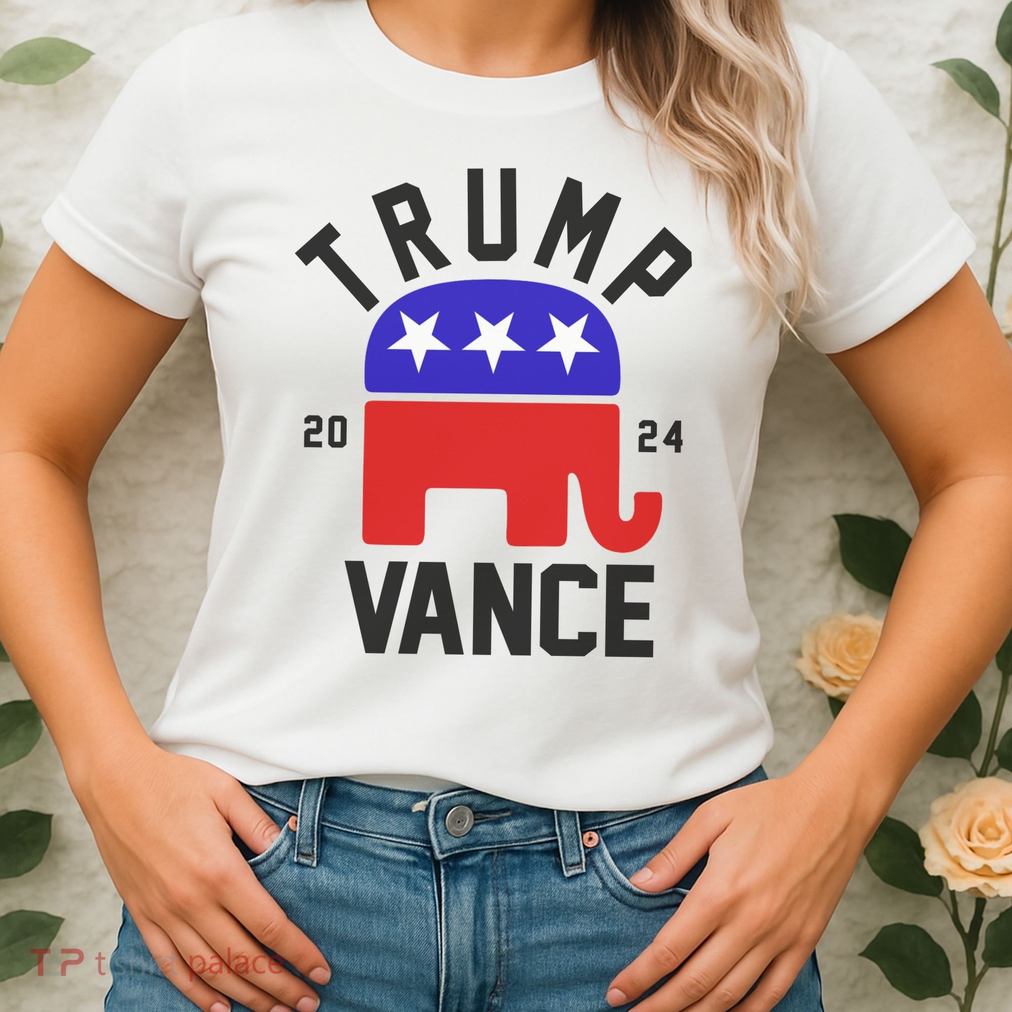 Trump Vance 2024 Republican Election Women's T-Shirt