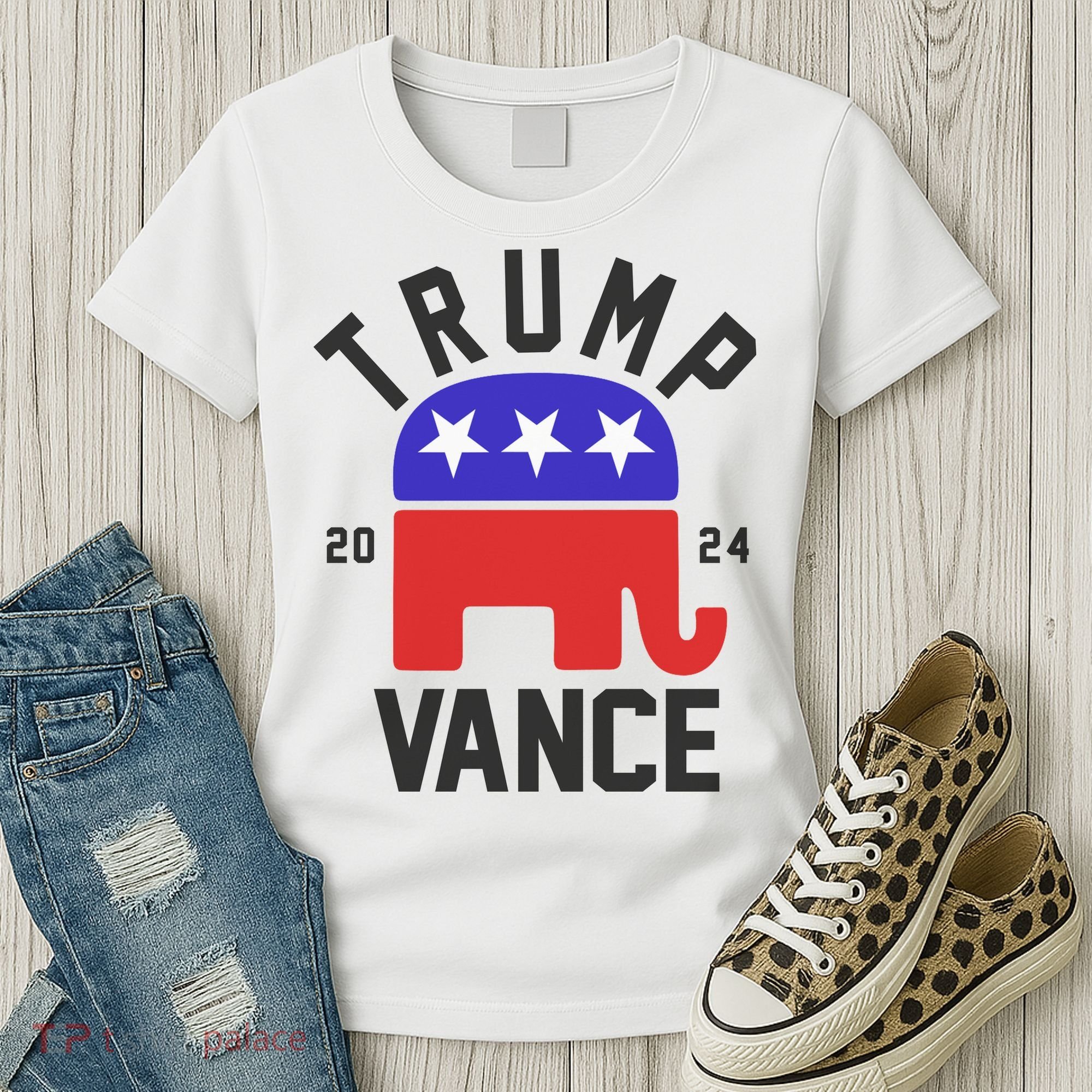 Trump Vance 2024 Republican Election Women's T-Shirt
