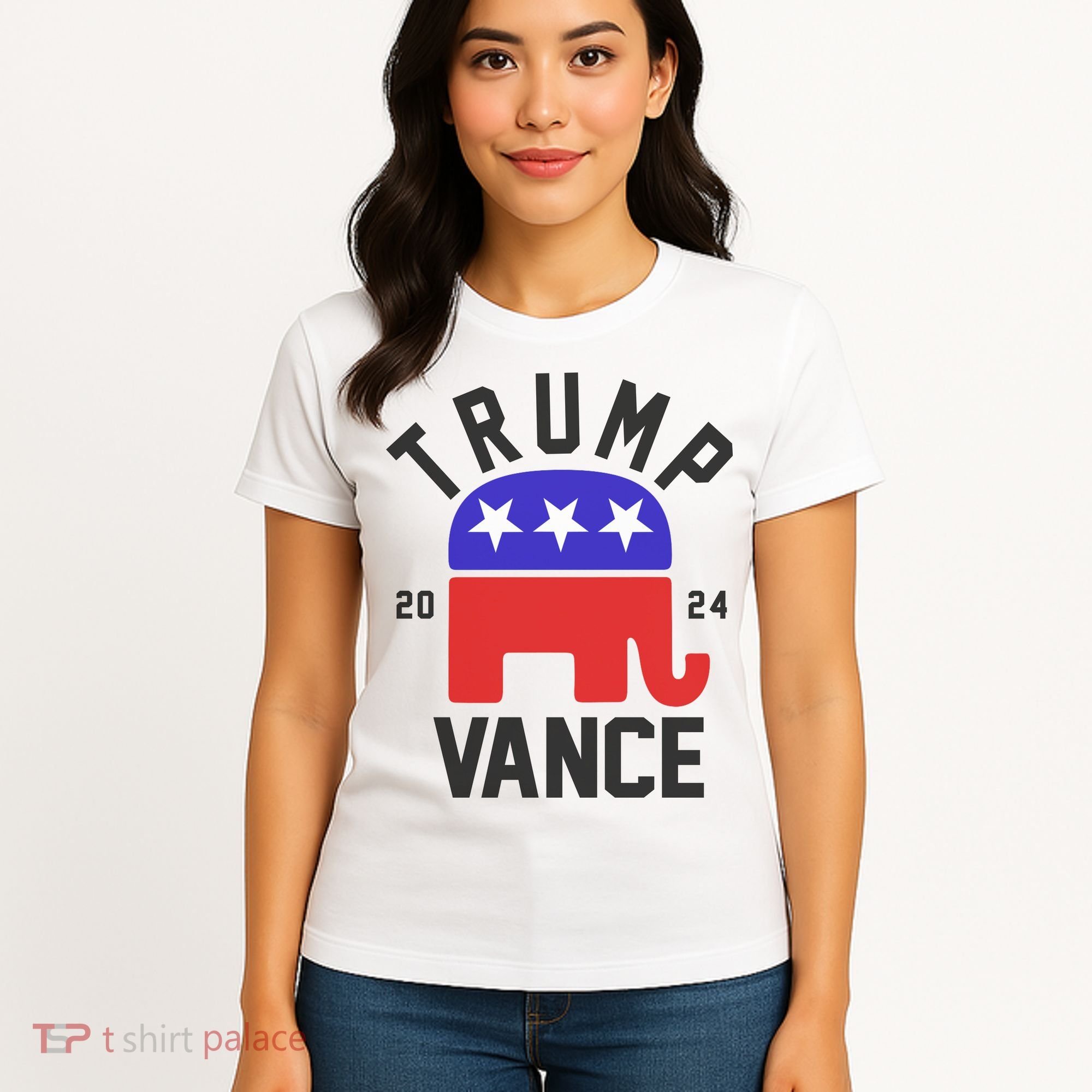Trump Vance 2024 Republican Election Women's T-Shirt