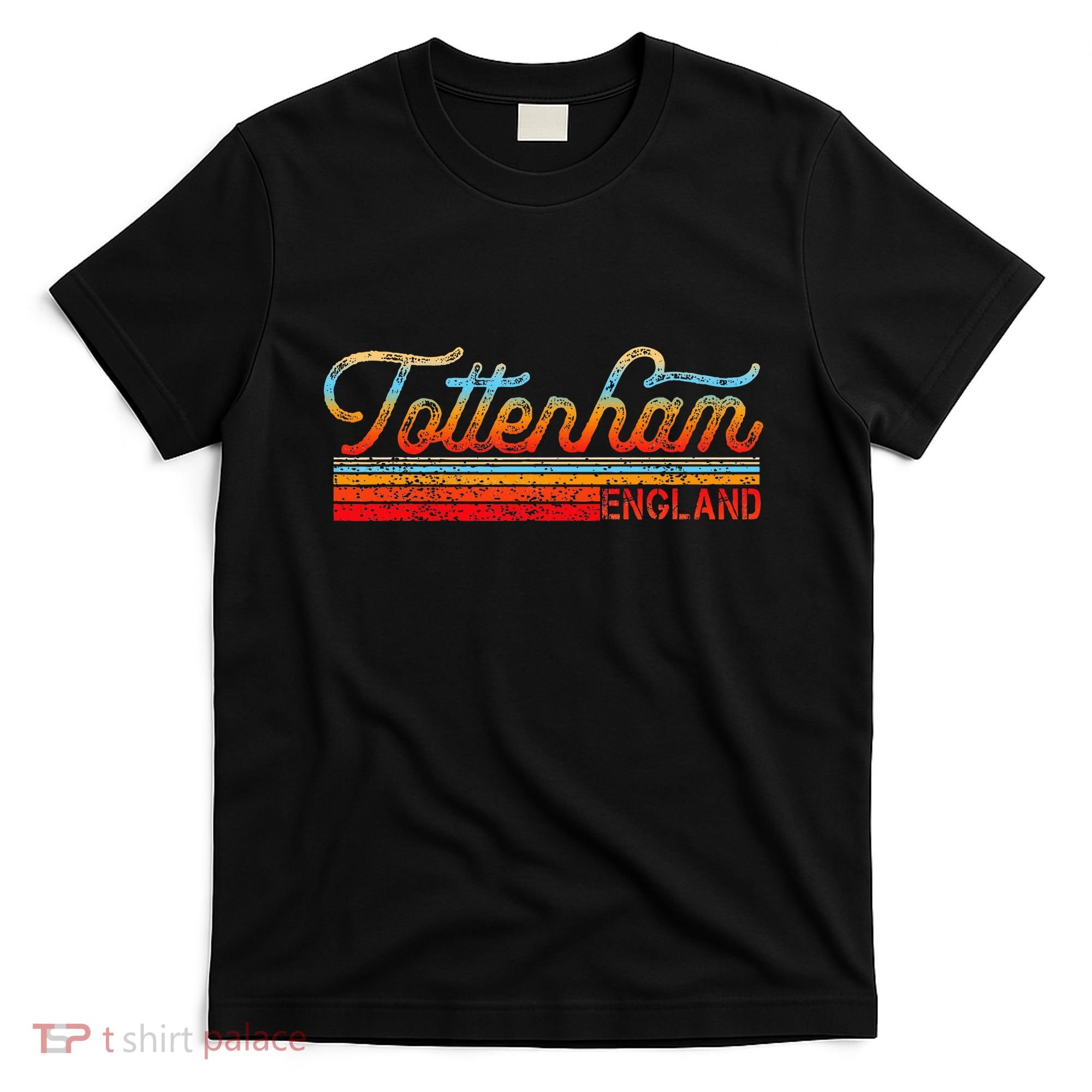 Tottenham Vintage 80s Style Tottenham England T-Shirt
