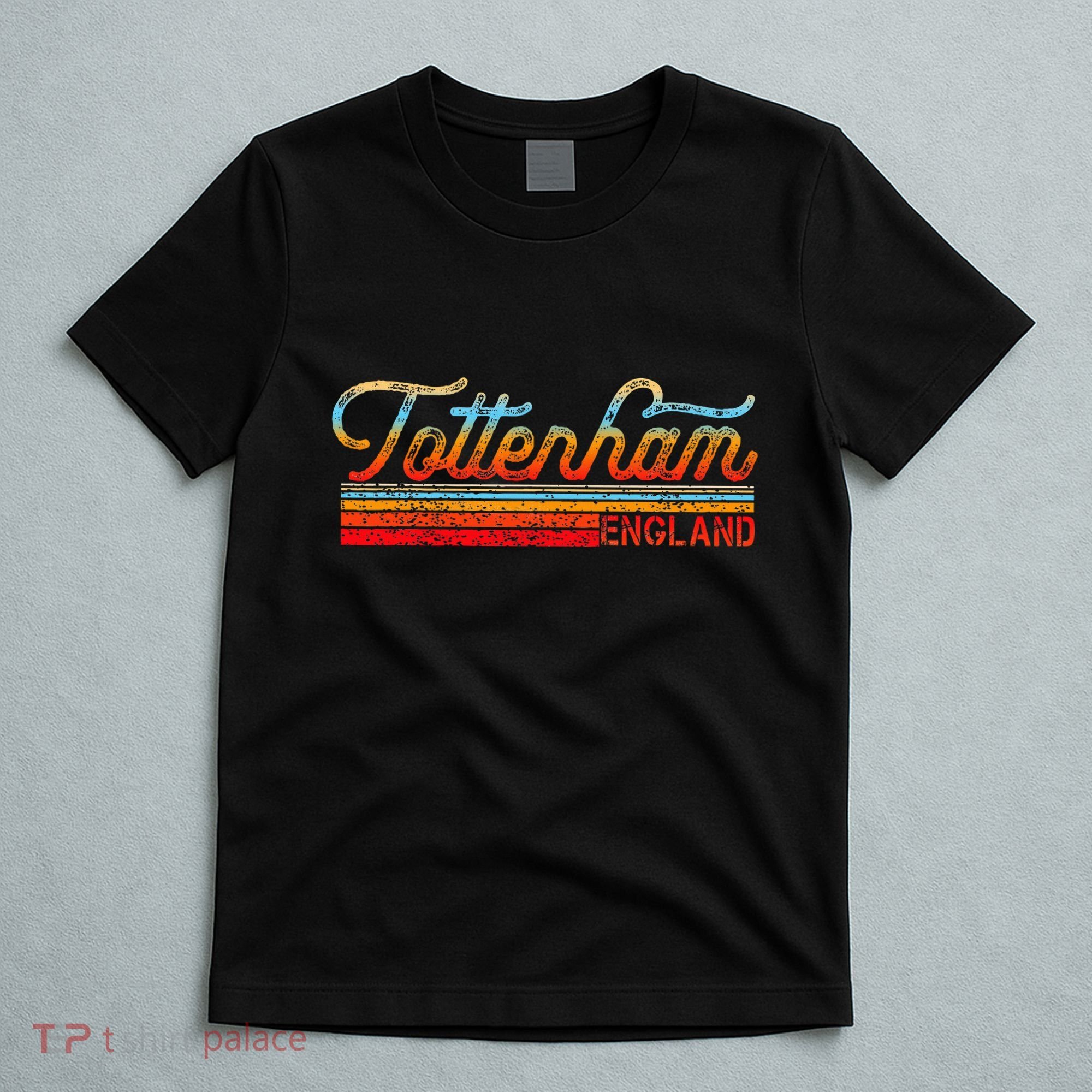 Tottenham Vintage 80s Style Tottenham England T-Shirt