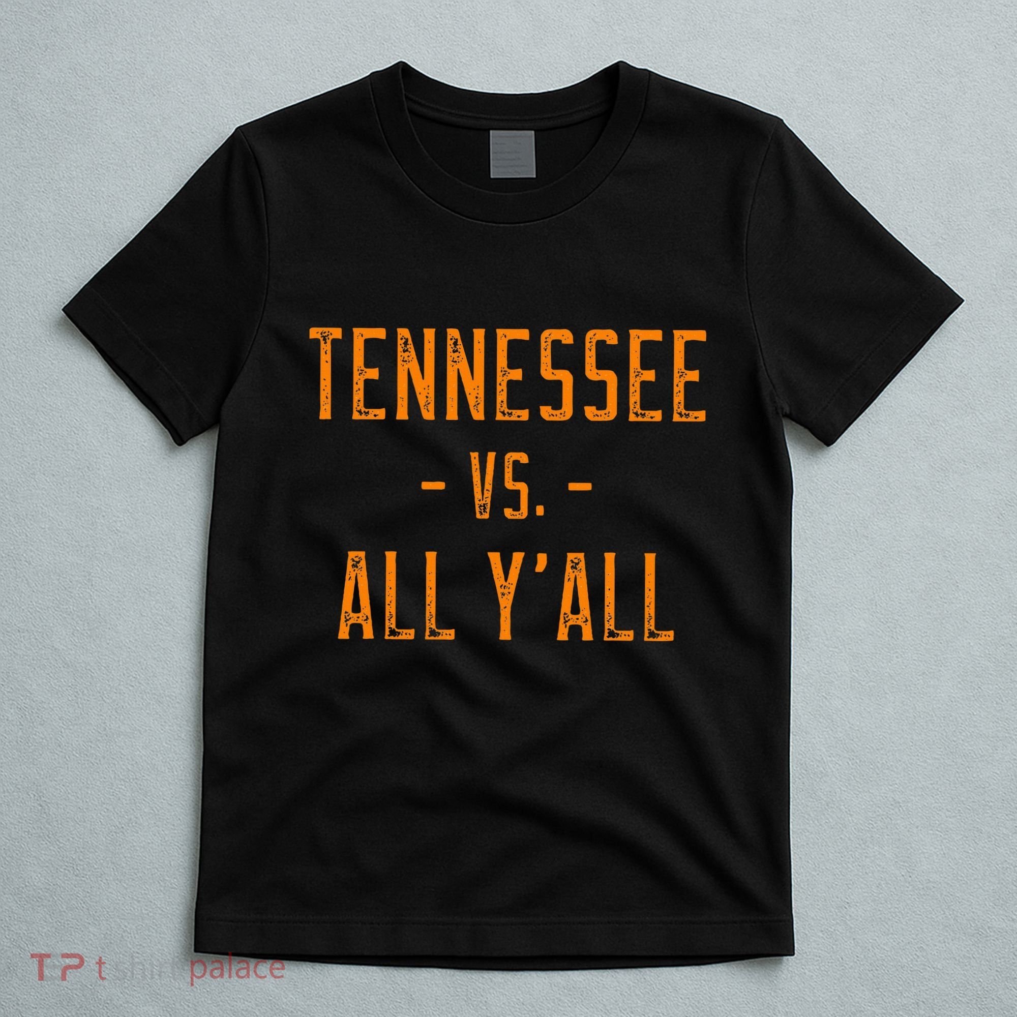 Tennessee Vs. All Y’All Sports Weathered Vintage Southern T-Shirt