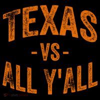 Texas Vs All Yall Mousepad thumb 1