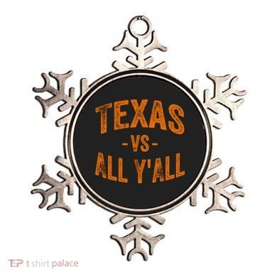 Texas Vs All Yall Ornament