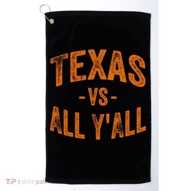 Texas Vs All Yall Golf Towel
