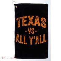 Texas Vs All Yall Golf Towel thumb 0