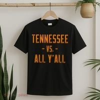 Tennessee Vs All Y’all Sports Weathered Vintage Southern T-Shirt thumb 2