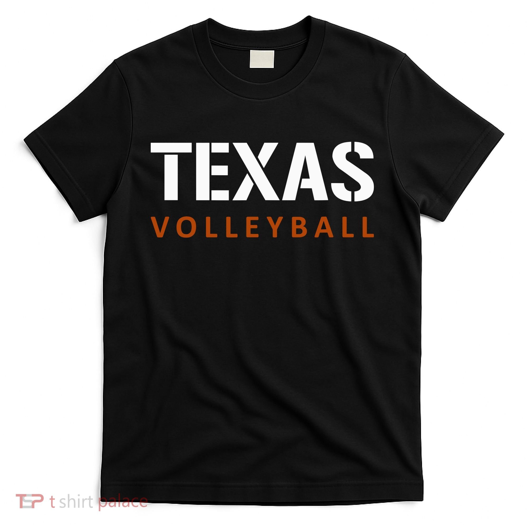 Texas Volleyball Block Style T-Shirt