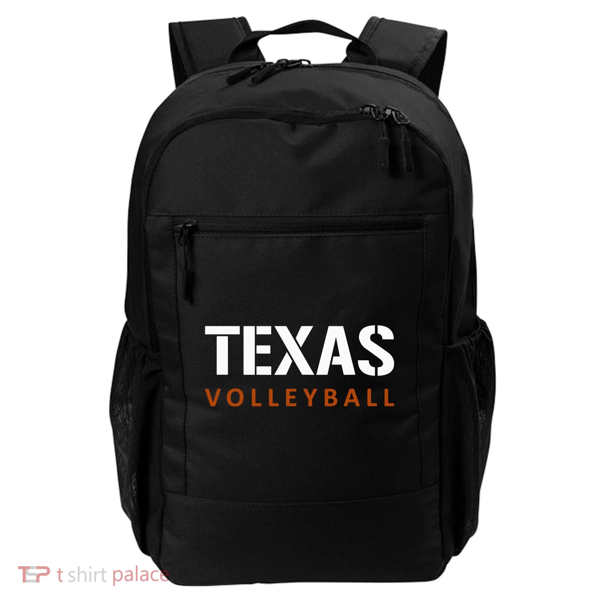 Texas Volleyball Block Style Backpack