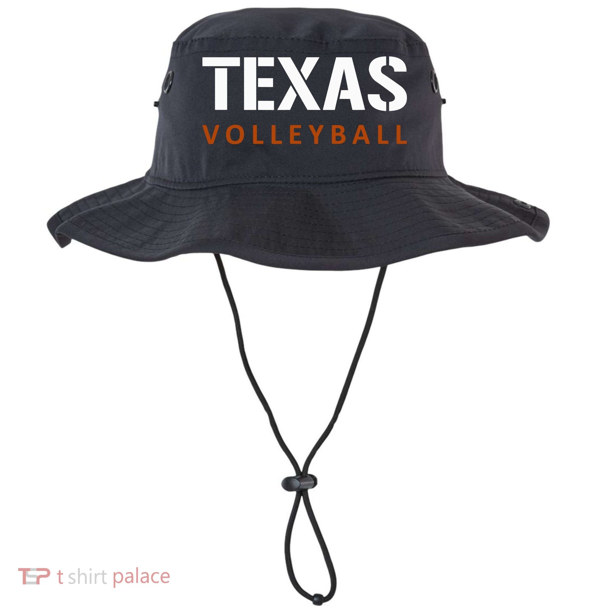 Texas Volleyball Block Style Bucket Hat