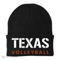 Texas Volleyball Block Style Beanie thumb 0