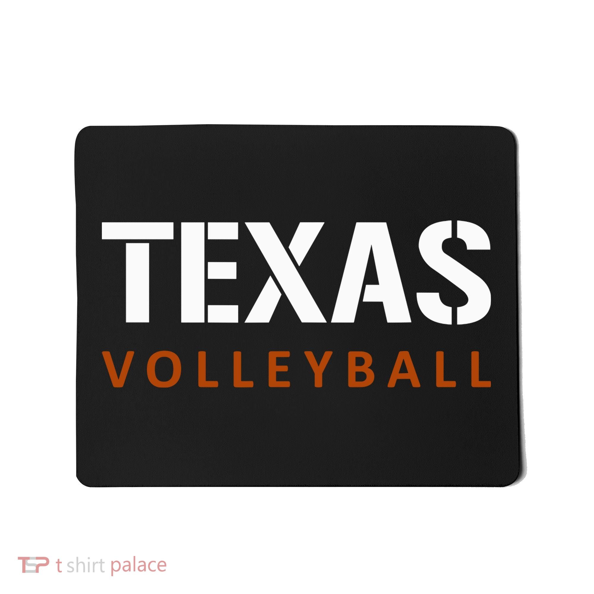 Texas Volleyball Block Style Mousepad