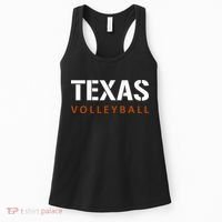 Texas Volleyball Block Style Women's Tank Top thumb 0