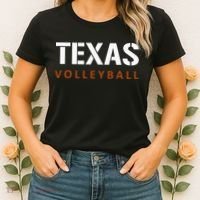 Texas Volleyball Block Style Women's T-Shirt thumb 2