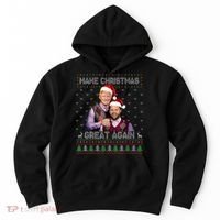 Trump Vance Brothers Make Christmas Great Again Santa Hoodie thumb 0