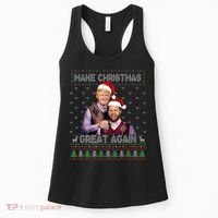 Trump Vance Brothers Make Christmas Great Again Santa Women's Tank Top thumb 0