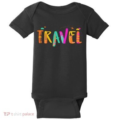 Travel Vacation Cute Gift Baby Bodysuit