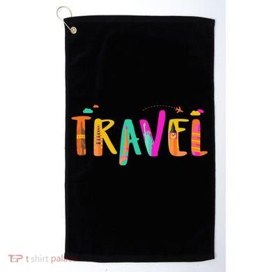 Travel Vacation Cute Gift Golf Towel