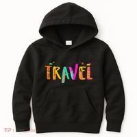 Travel Vacation Cute Gift Kids Hoodie thumb 0