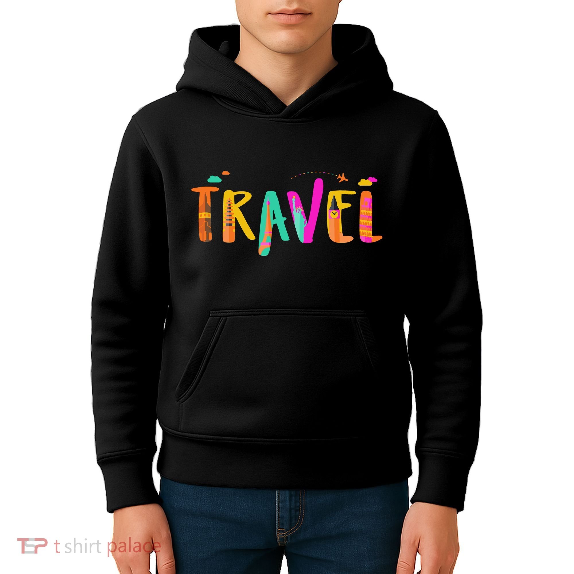 Travel Vacation Cute Gift Kids Hoodie