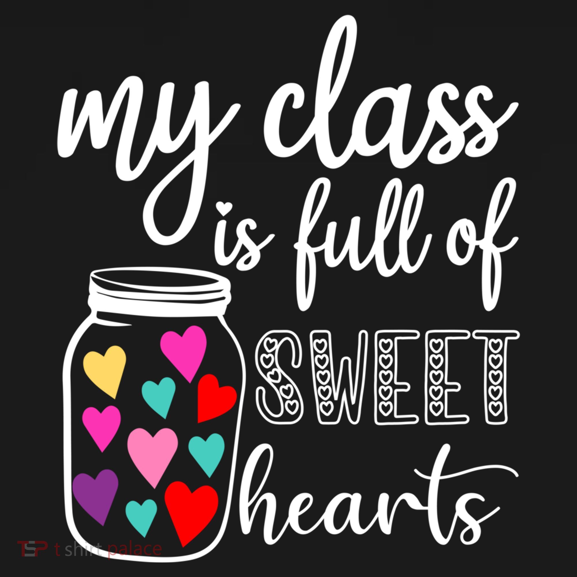 Teacher Valentines Day Cool Gift My Class Is Full Of Sweethearts Gift Women's Hoodie