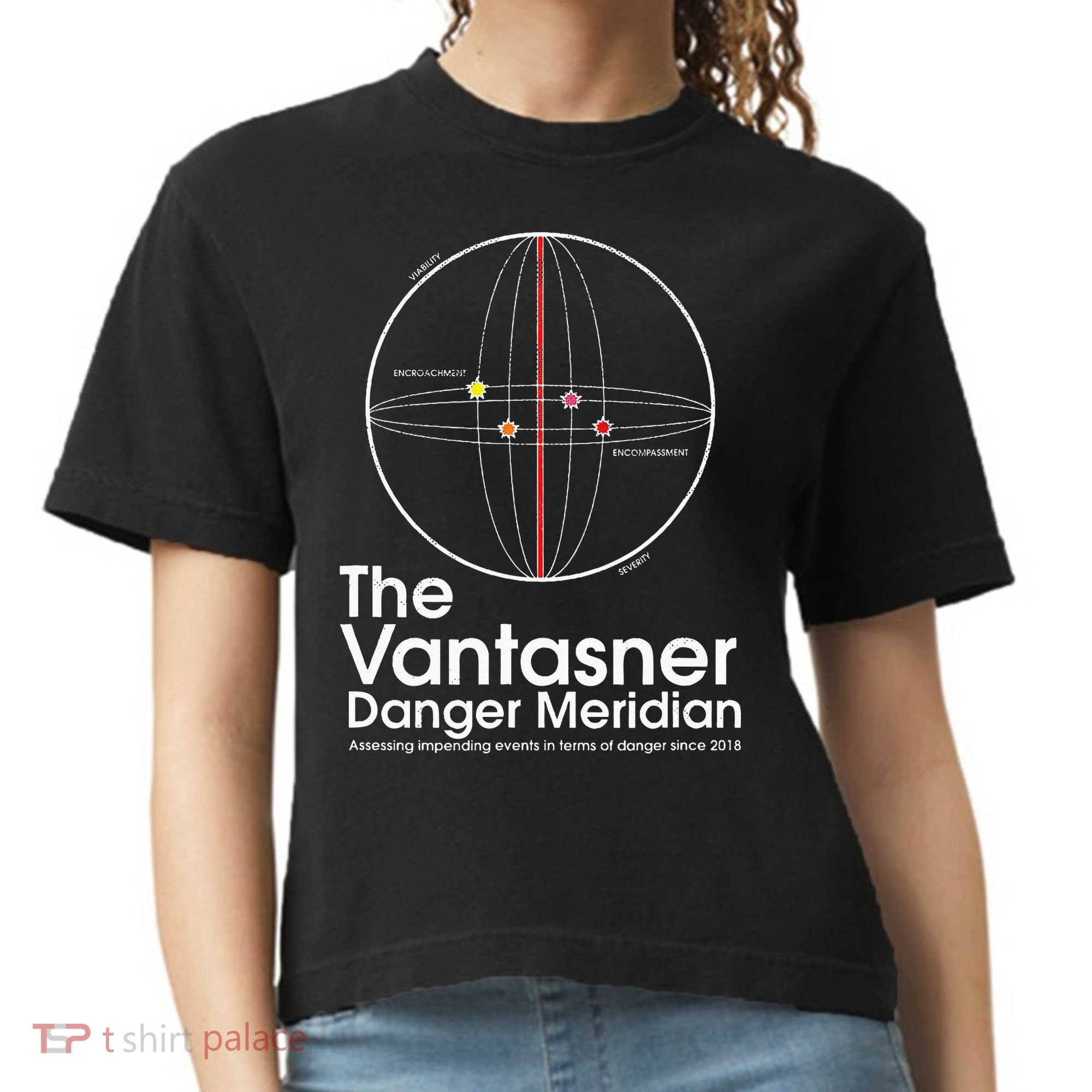 The Vantasner Danger Meridian For Conditions Grave Comfort Colors Boxy T-Shirt