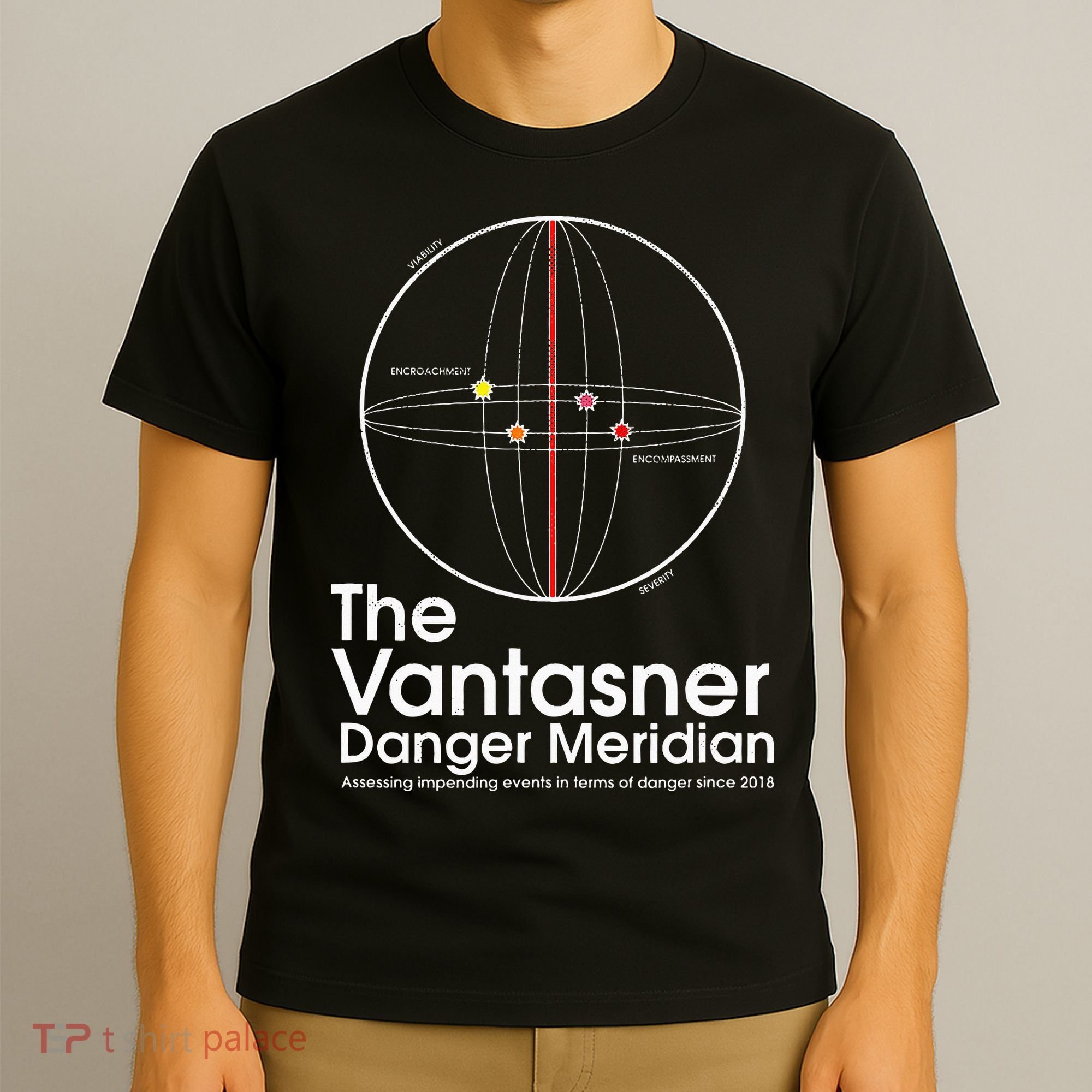The Vantasner Danger Meridian For Conditions Grave T-Shirt