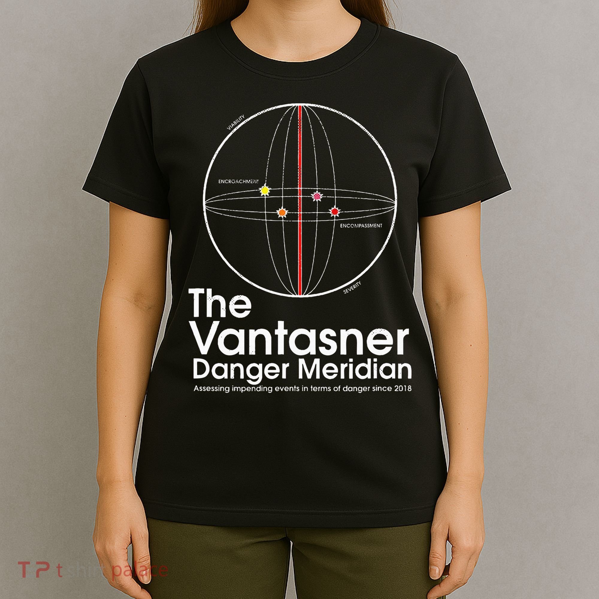 The Vantasner Danger Meridian For Conditions Grave T-Shirt