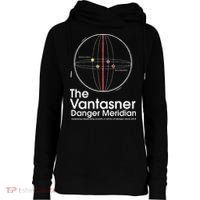 The Vantasner Danger Meridian For Conditions Grave Womens Funnel Neck Pullover Hood thumb 0