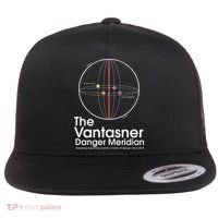 The Vantasner Danger Meridian For Conditions Grave Flat Bill Trucker Hat thumb 0