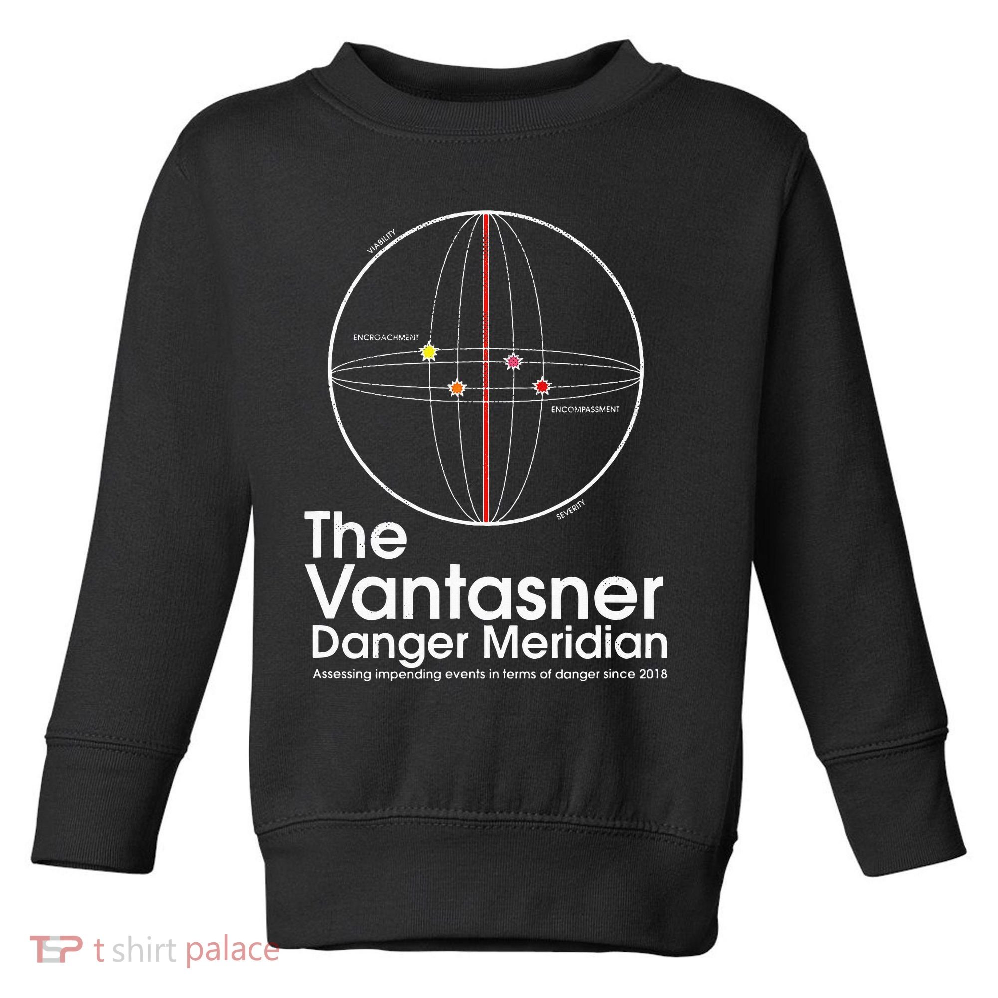 The Vantasner Danger Meridian For Conditions Grave Toddler Sweatshirt