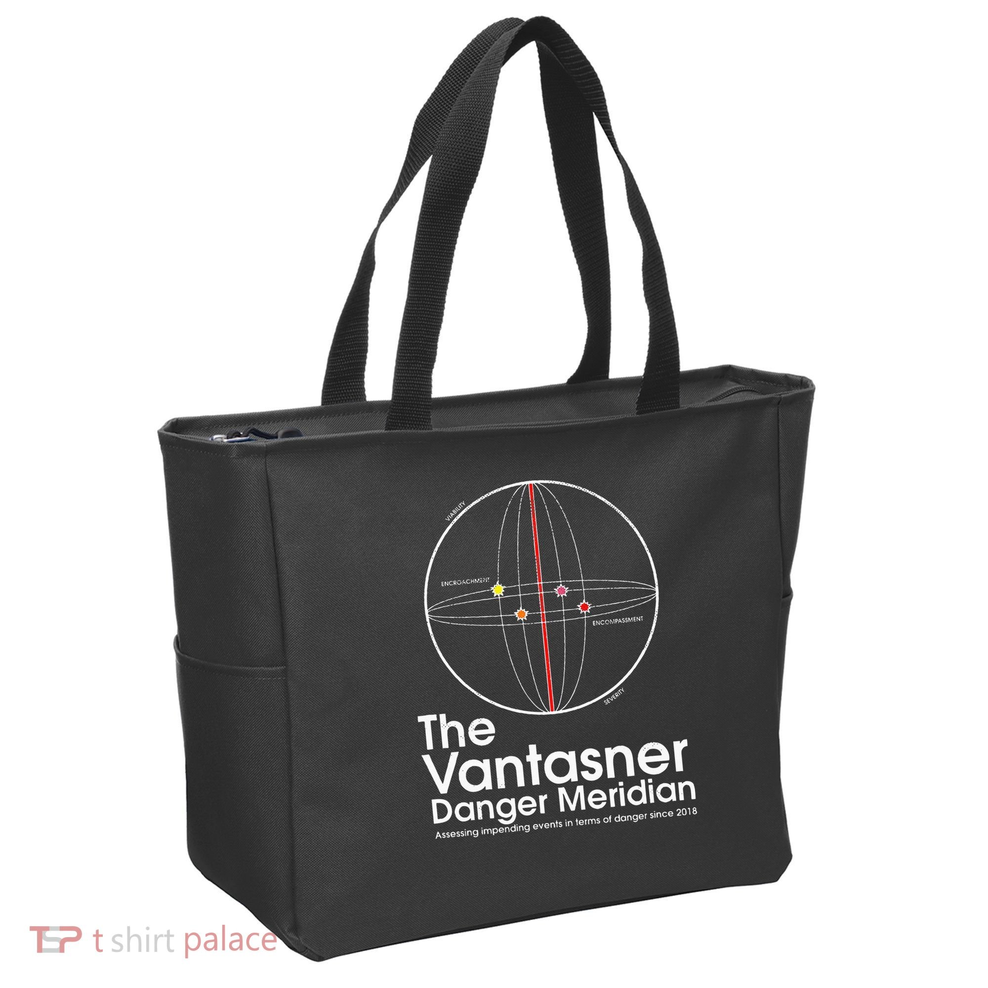 The Vantasner Danger Meridian For Conditions Grave Tote Bag