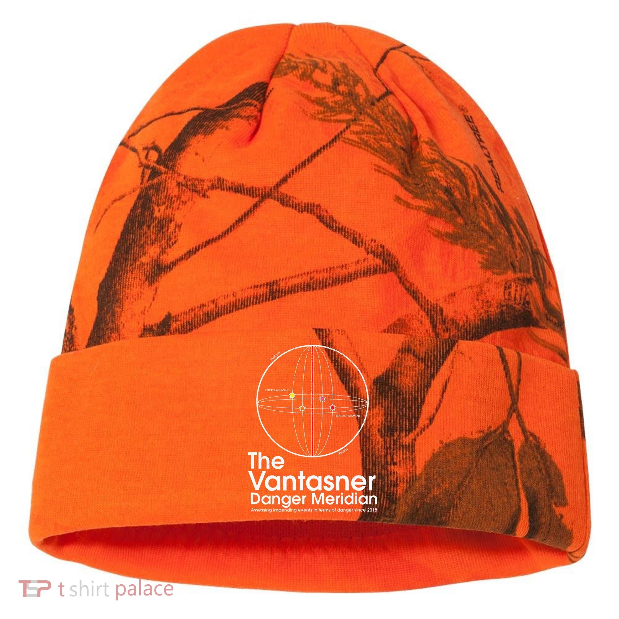 The Vantasner Danger Meridian For Conditions Grave Kati Licensed 12" Camo Cuffed Beanie