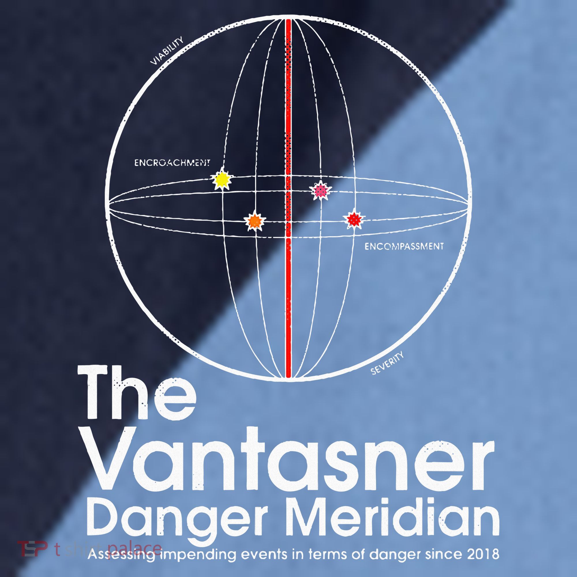 The Vantasner Danger Meridian For Conditions Grave Raglan Baseball Sleeve Shirt
