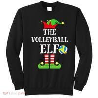 The Volleyball Elf Matching Volleyball Player Christmas Sweatshirt thumb 0