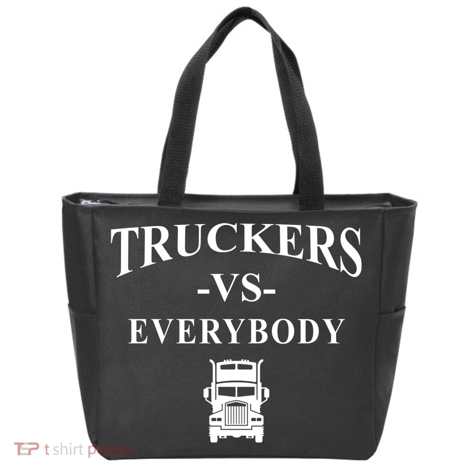 Truckers VS Everybody Truck Tote Bag