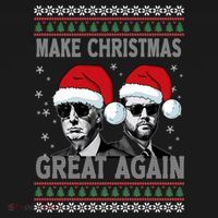 Trump Vance Funny Make Christmas Great Again Ugly Great Gift Women's Hoodie thumb 2