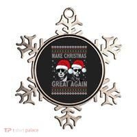Trump Vance Funny Make Christmas Great Again Ugly Great Gift Ornament thumb 0