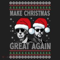 Trump Vance Funny Make Christmas Great Again Ugly Great Gift Hat thumb 2