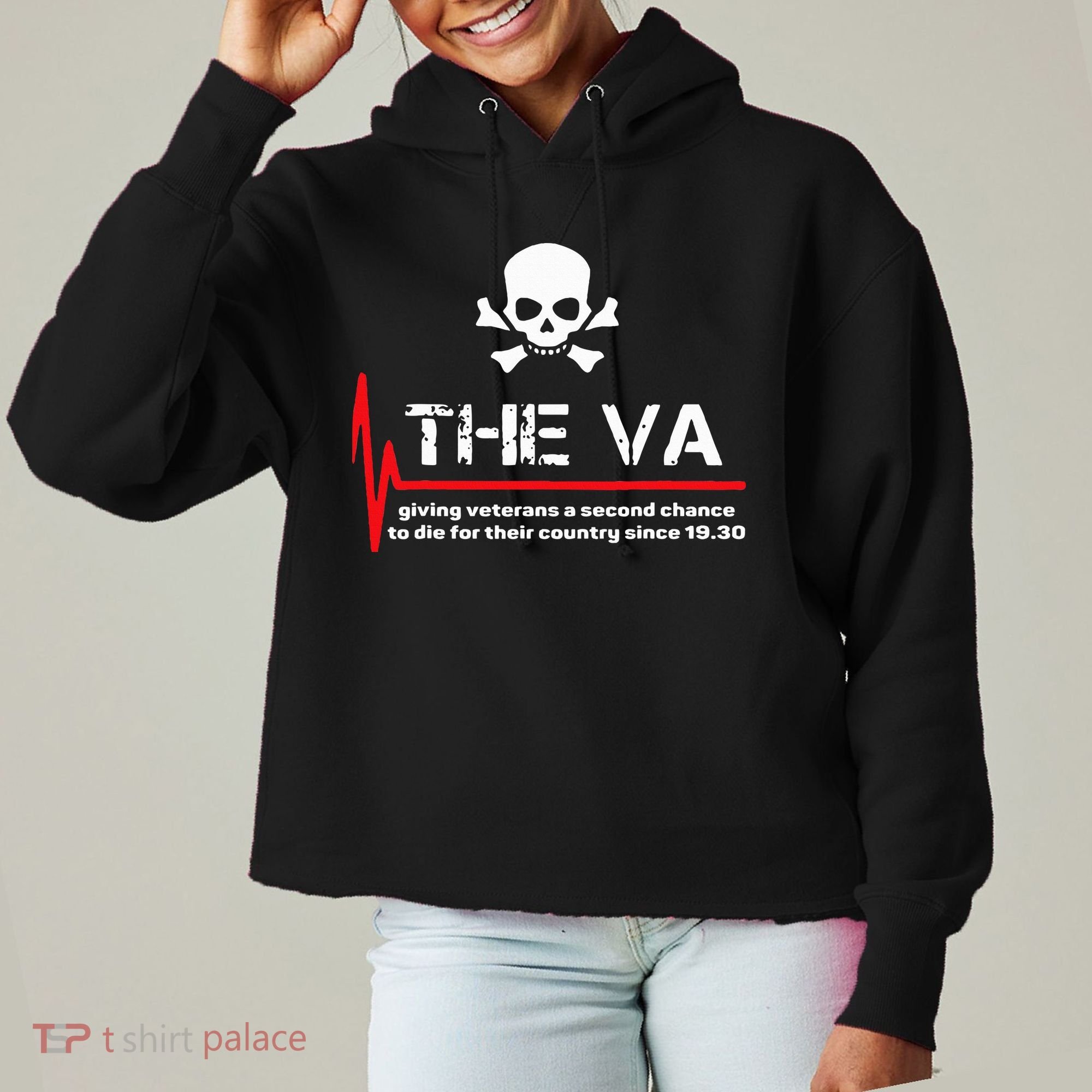 The Va Giving Veterans A Second Chance Ladies Heavyweight Boxy Pullover Hoodie